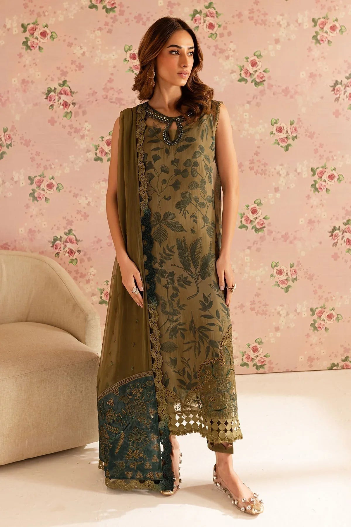 Nureh | Ballerina Formals | NU2-162 - Rang-e-Khaas