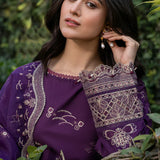 Farasha | Summer weaves | Raven Plum