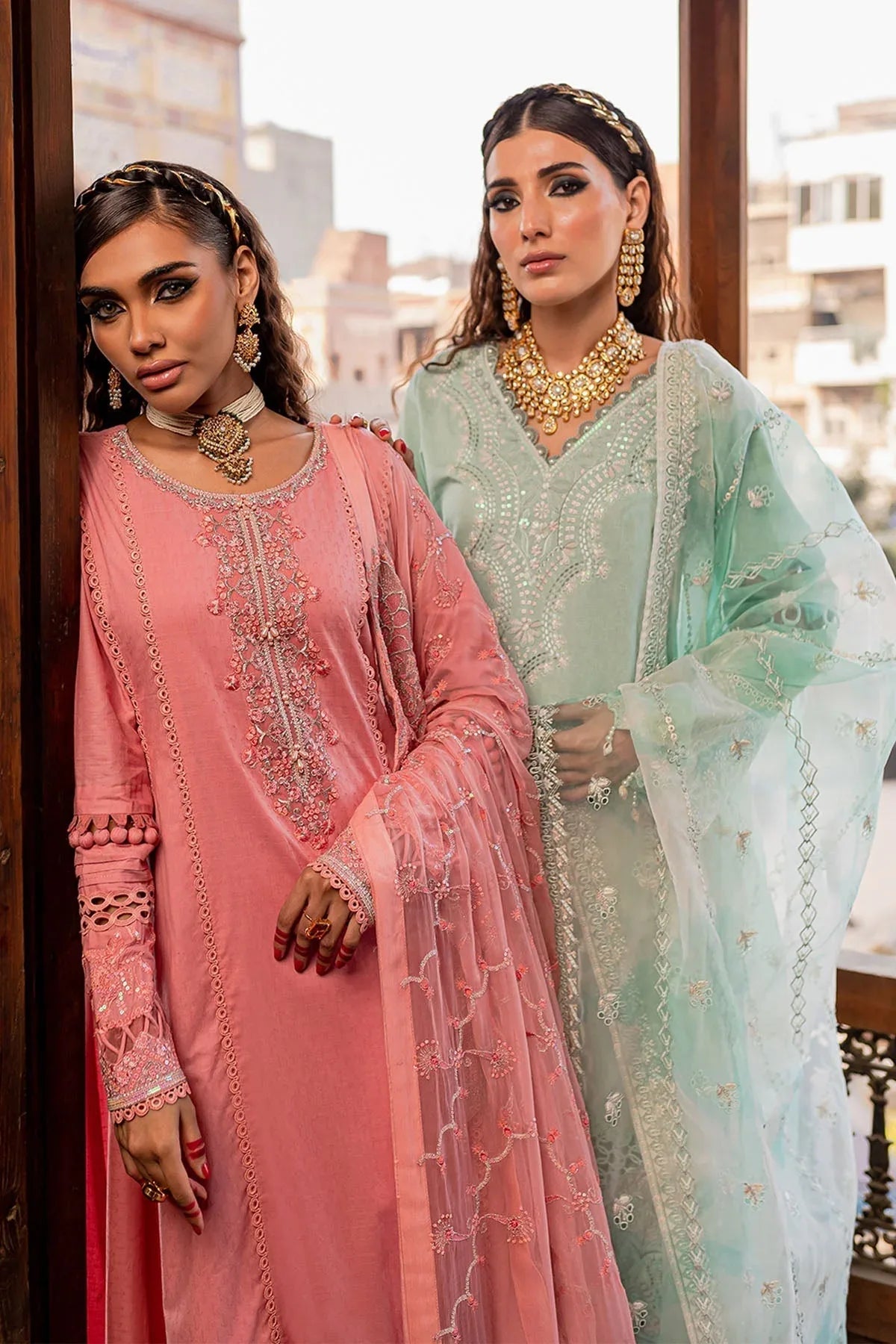 Nureh | Lawn Jacquard | NS-76 - Rang-e-Khaas