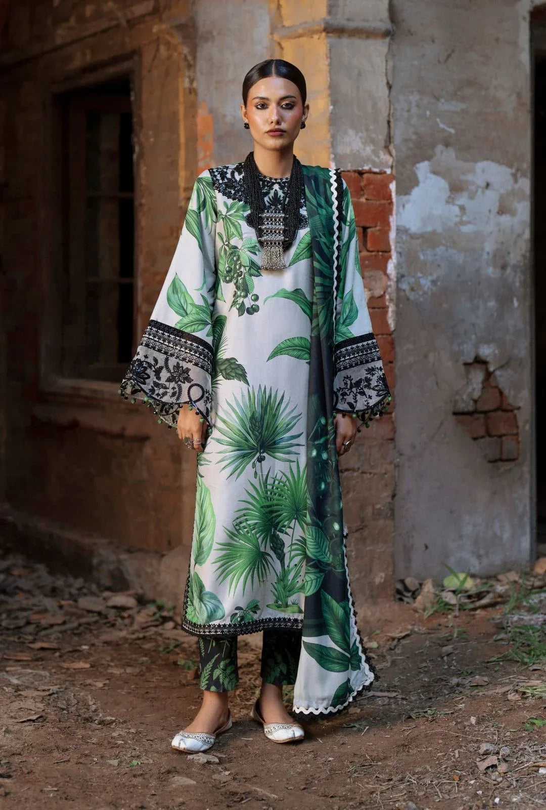 AJR Couture | Sard Sham | Gulbahar - Rang-e-Khaas
