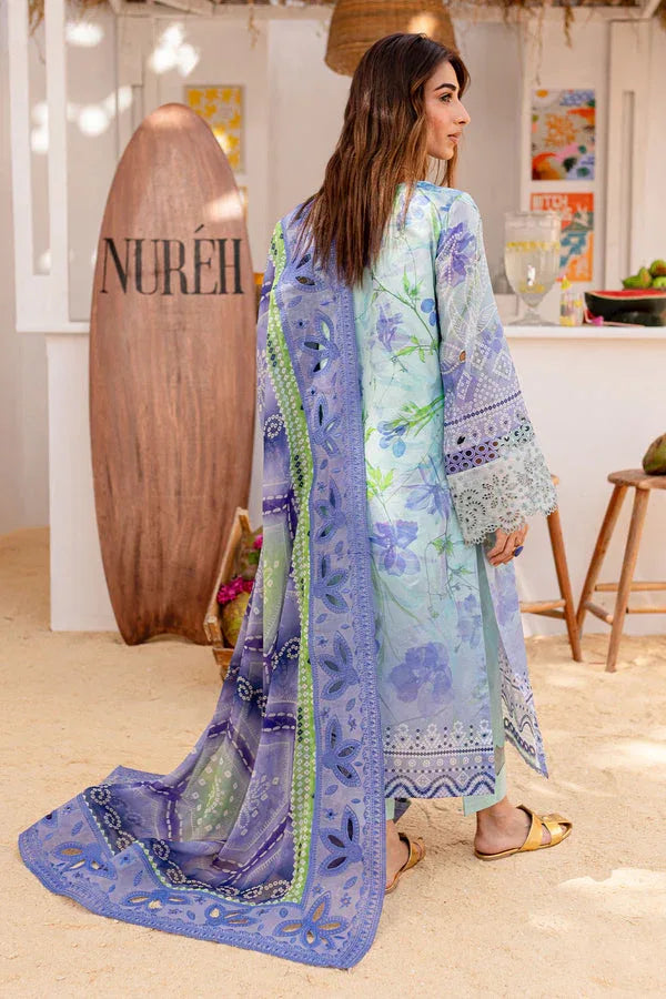 Nureh | Gardenia Lawn 24 | NS-130 A - Rang-e-Khaas