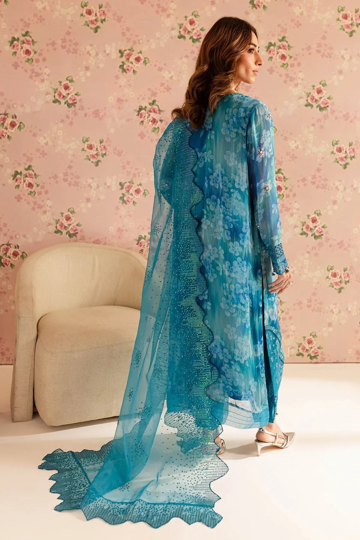 Nureh | Ballerina Formals | NU2-158 - Rang-e-Khaas