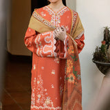Farasha | Summer weaves | Orange Petal