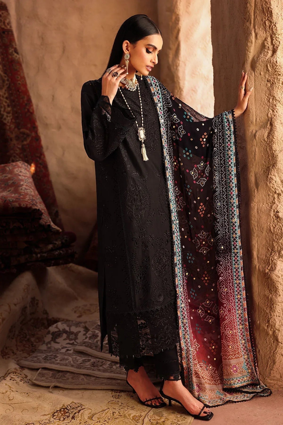 Nureh | Bazaar Lawn | NE-162 - Rang-e-Khaas
