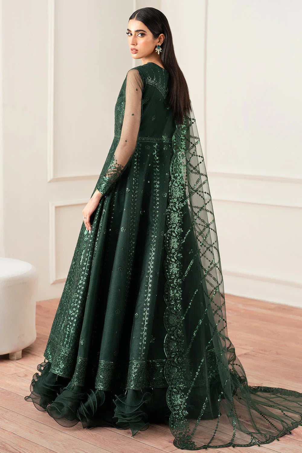 Farasha | Essence Formals 25 | Emerald Muse - Rang-e-Khaas