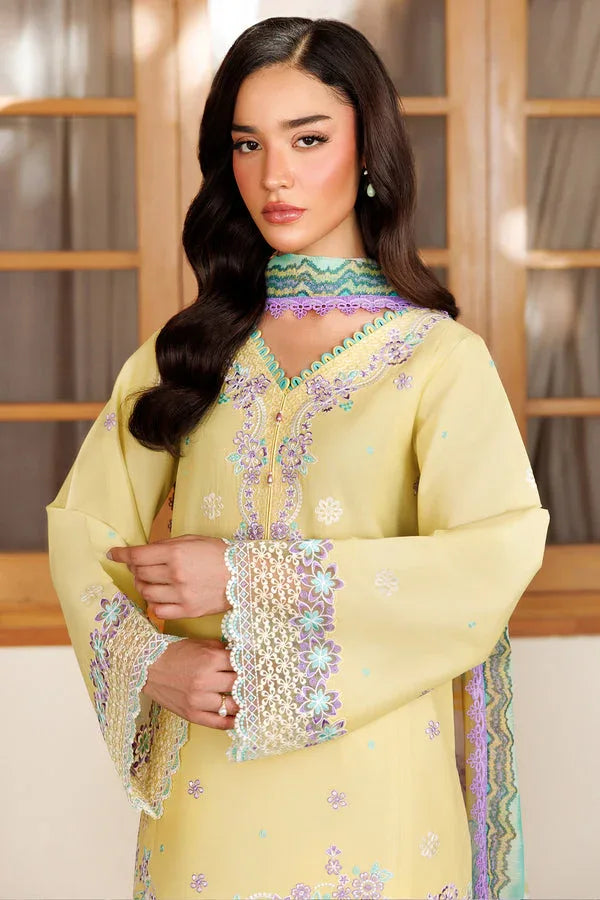 Farasha | Summer Weaves Embroidered Lawn | Daisy Dreams - Rang-e-Khaas