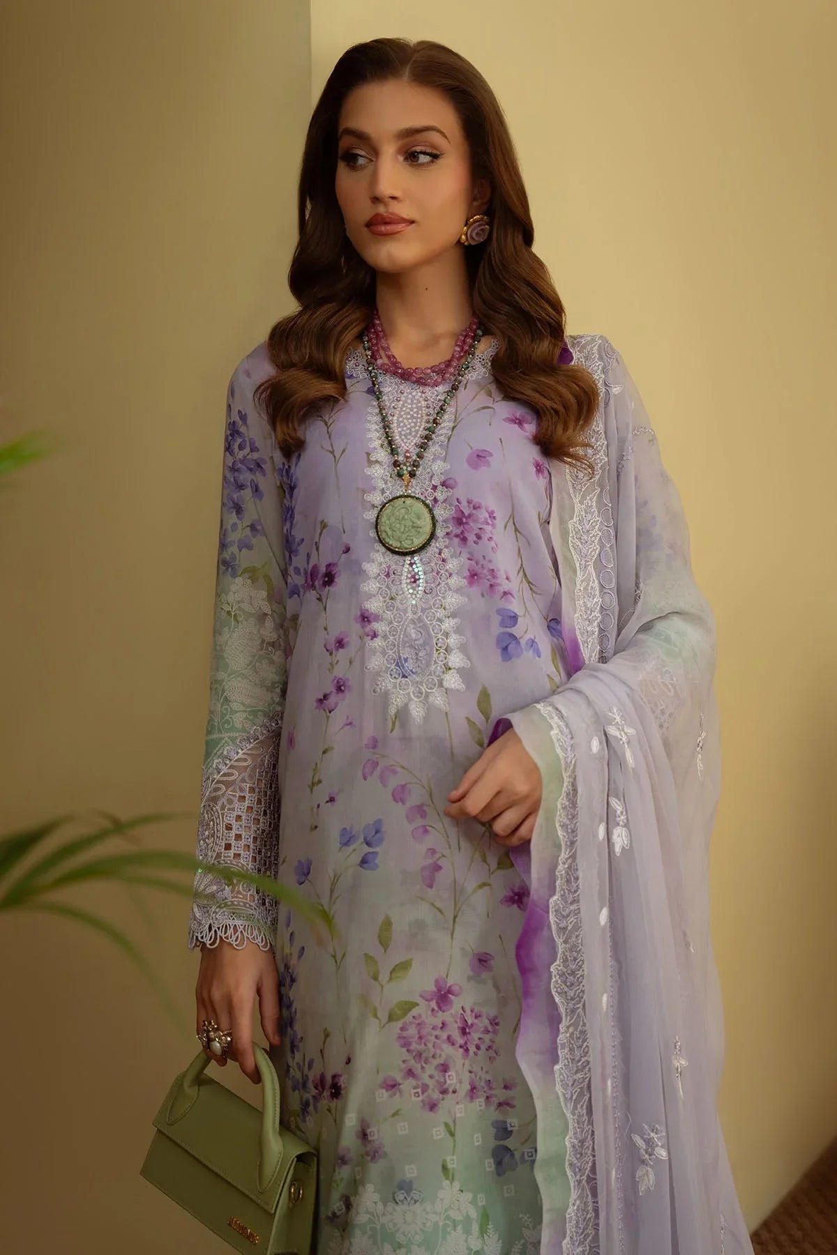 Nureh | Maya Swiss Lawn | NS-148 - Rang-e-Khaas