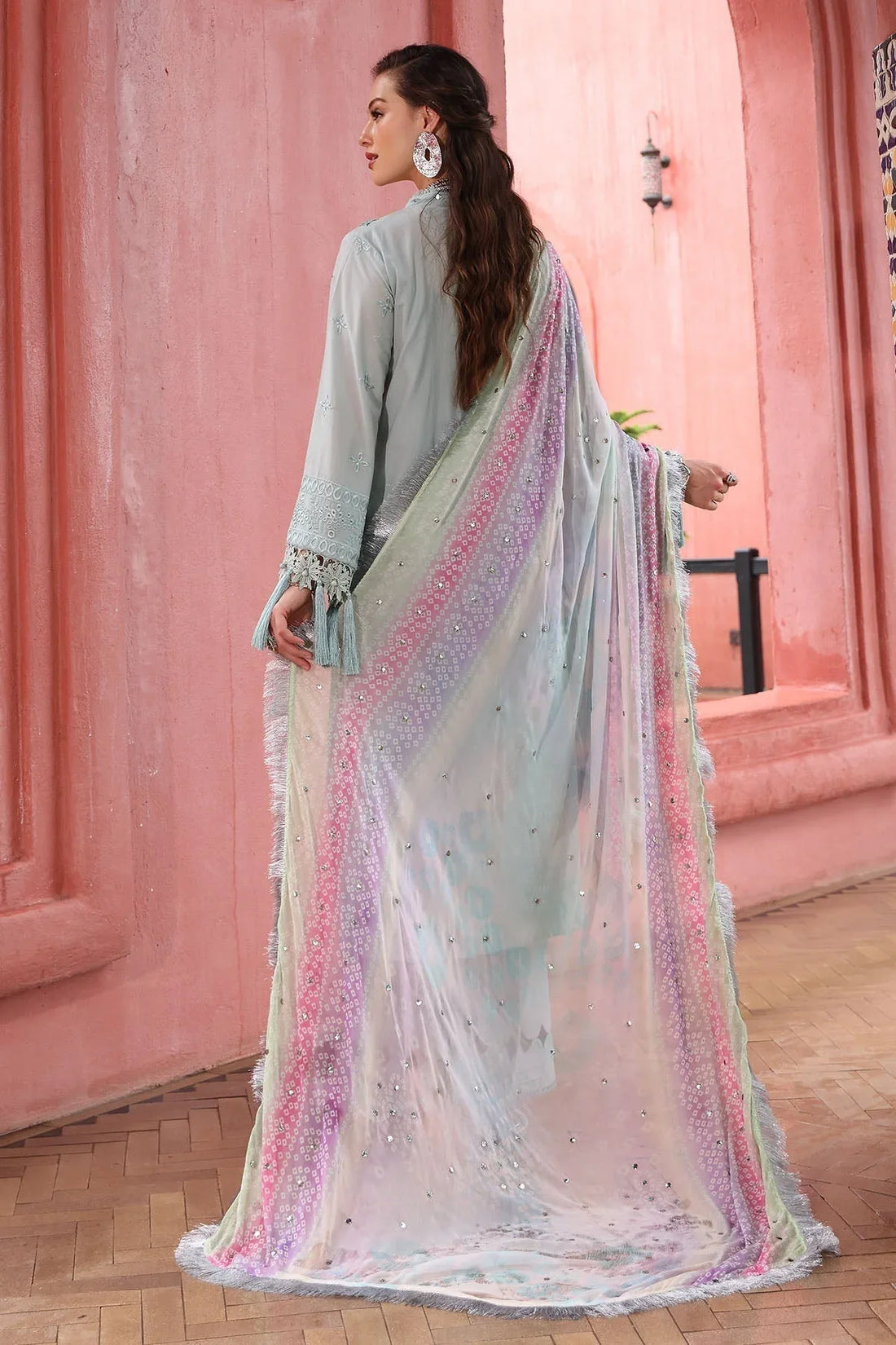 Nureh | Bazaar Lawn 25 | NE-111 - Rang-e-Khaas