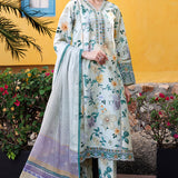 Farasha | Printed Essentials | Aqua Sparkle