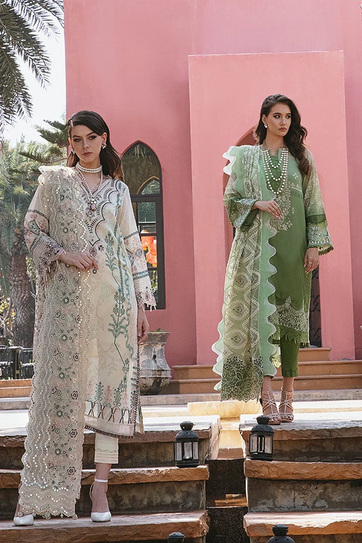 Nureh | Maya Swiss Lawn | NS-64 - Rang-e-Khaas