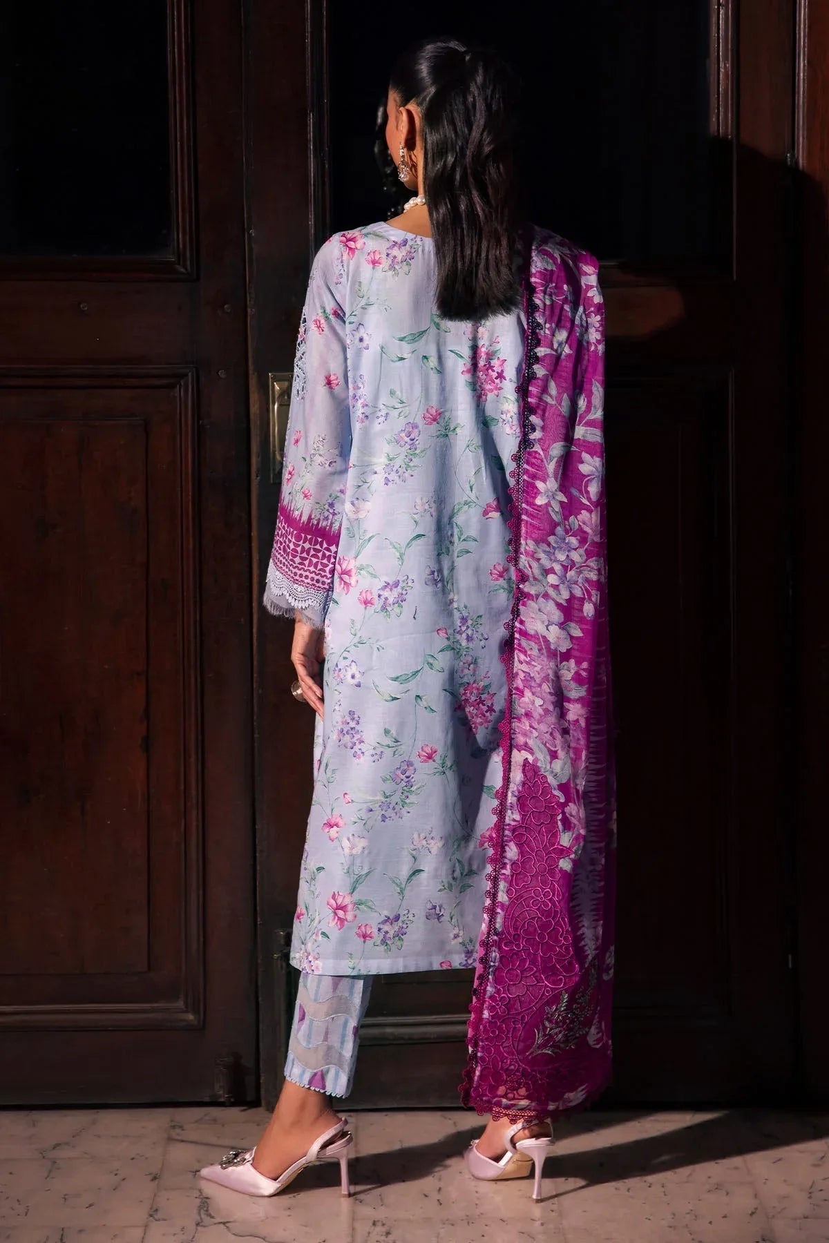 Nureh | Glam Girl Lawn | GL-17 - Rang-e-Khaas