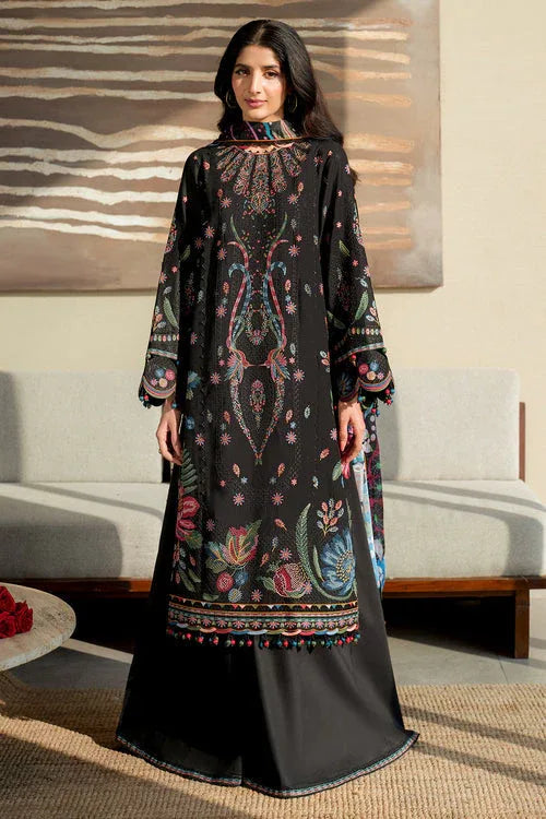 Jazmin | Shahkaar Luxury Lawn 25 | SL25-D10 - Rang-e-Khaas