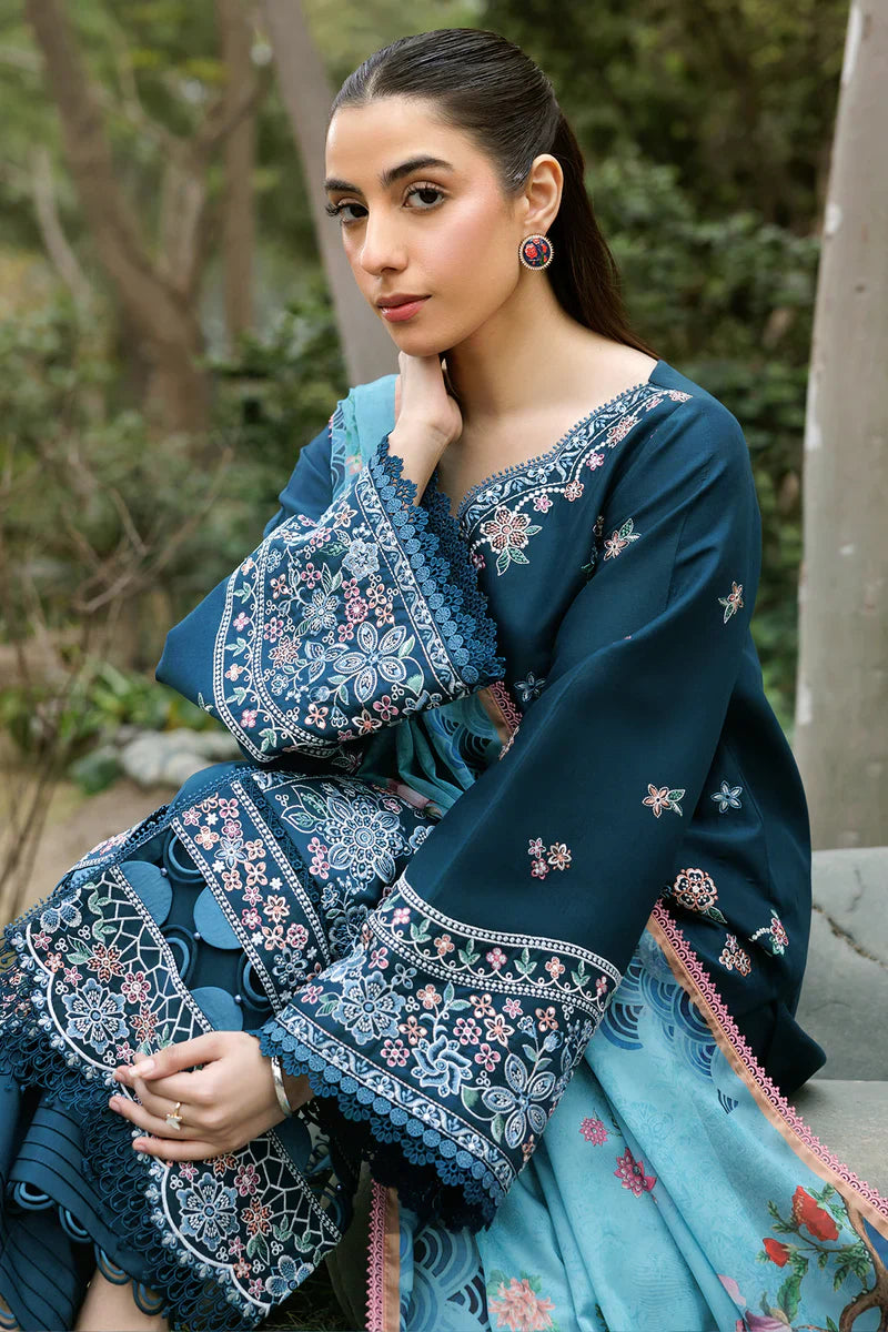Farasha | Summer weaves| Mist Blue