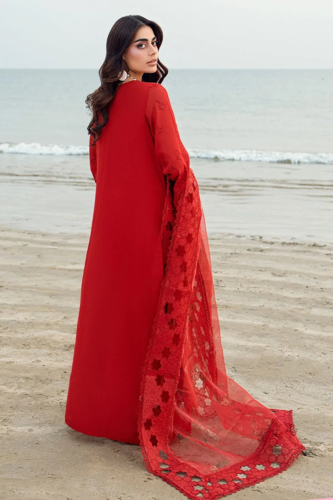 Nureh | Khuwab Luxury Lawn | NE-147 - Rang-e-Khaas