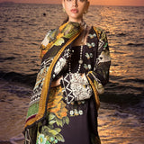 ELAF Signature Embroidered Lawn Unstitched 3Pc Suit ESL-08B NIGHTFALL