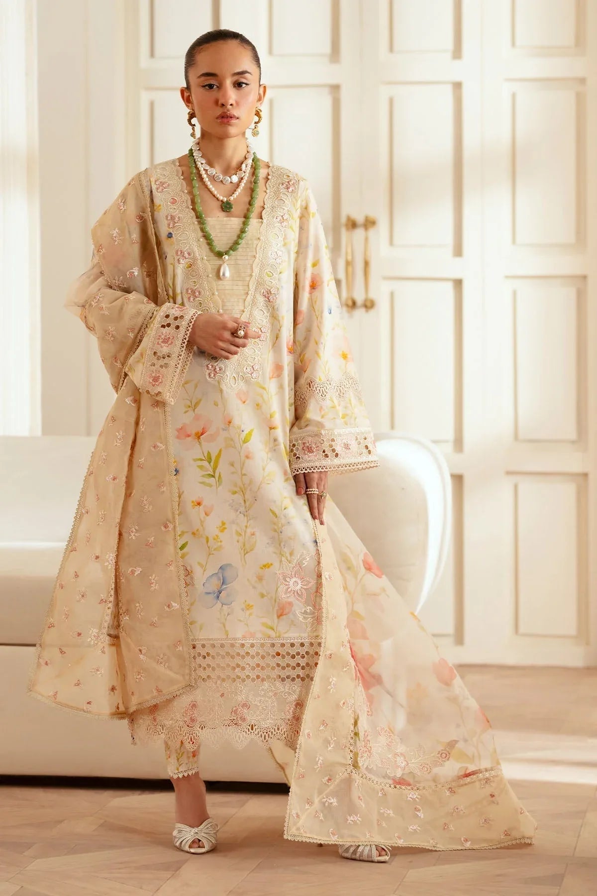 Nureh | Feya Eid Lawn | FE-02 - Rang-e-Khaas