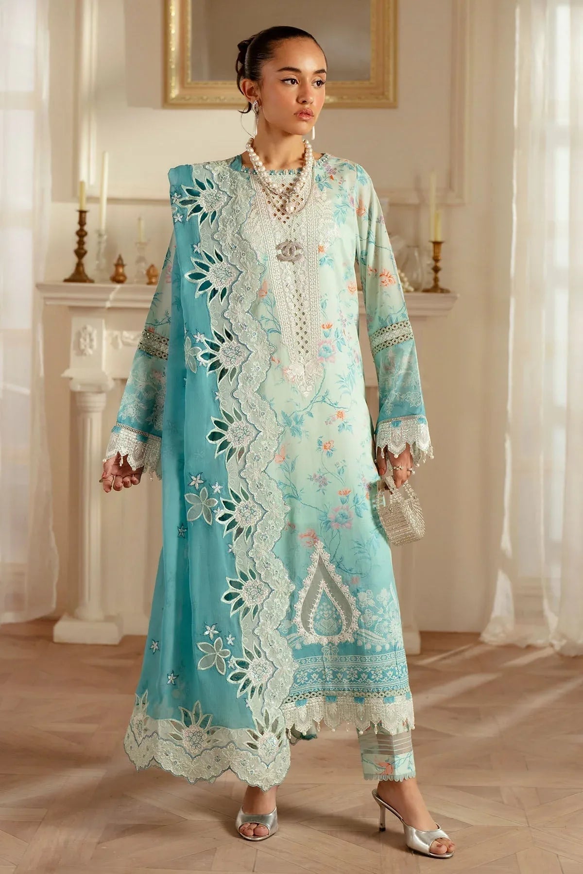 Nureh | Feya Eid Lawn | FE-06 - Rang-e-Khaas