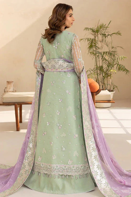 Farasha | Lu Zella Premium Formals 25 | Sage Luxe - Rang-e-Khaas