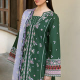 Farasha | Summer Weaves Embroidered Lawn | Emerald Eclips