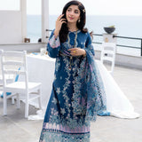 Aabyaan | Saagar Luxury Lawn 25 | AZURA (AS-03)