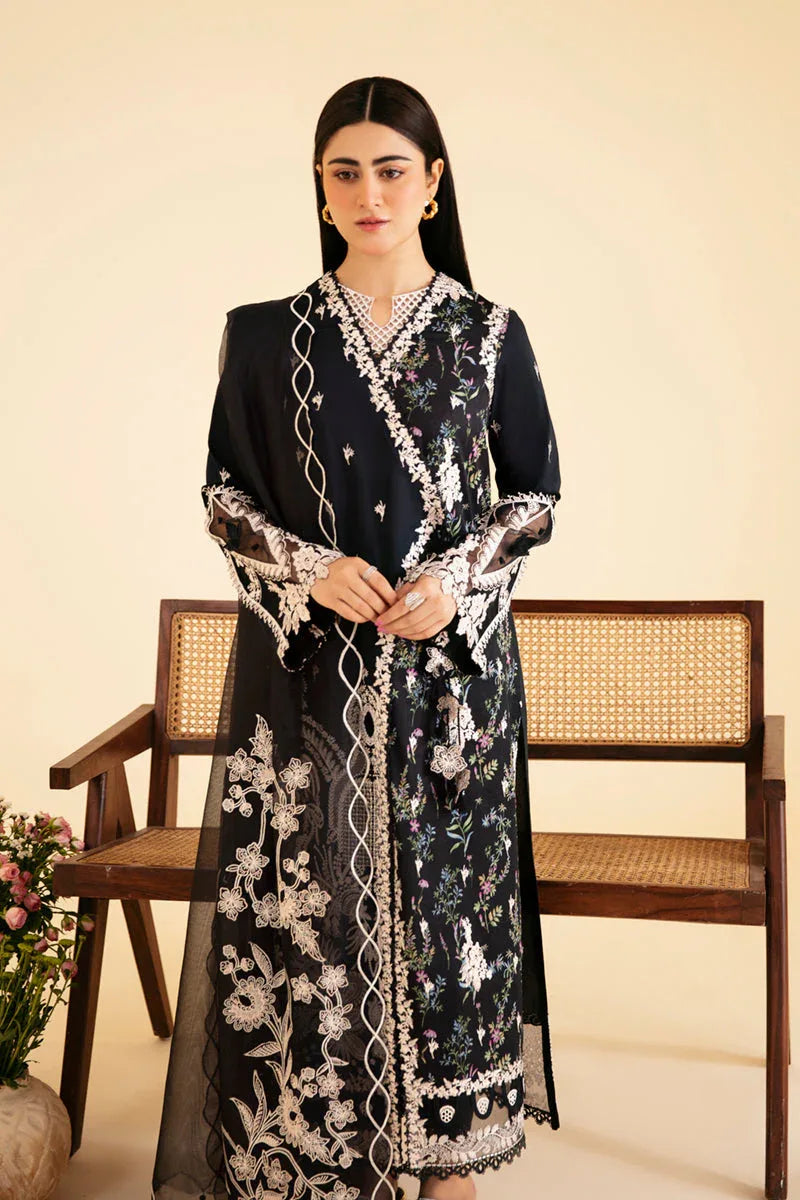 Qalamkar | Qlinekari Luxury Lawn | SQ-03 MARWA - Rang-e-Khaas