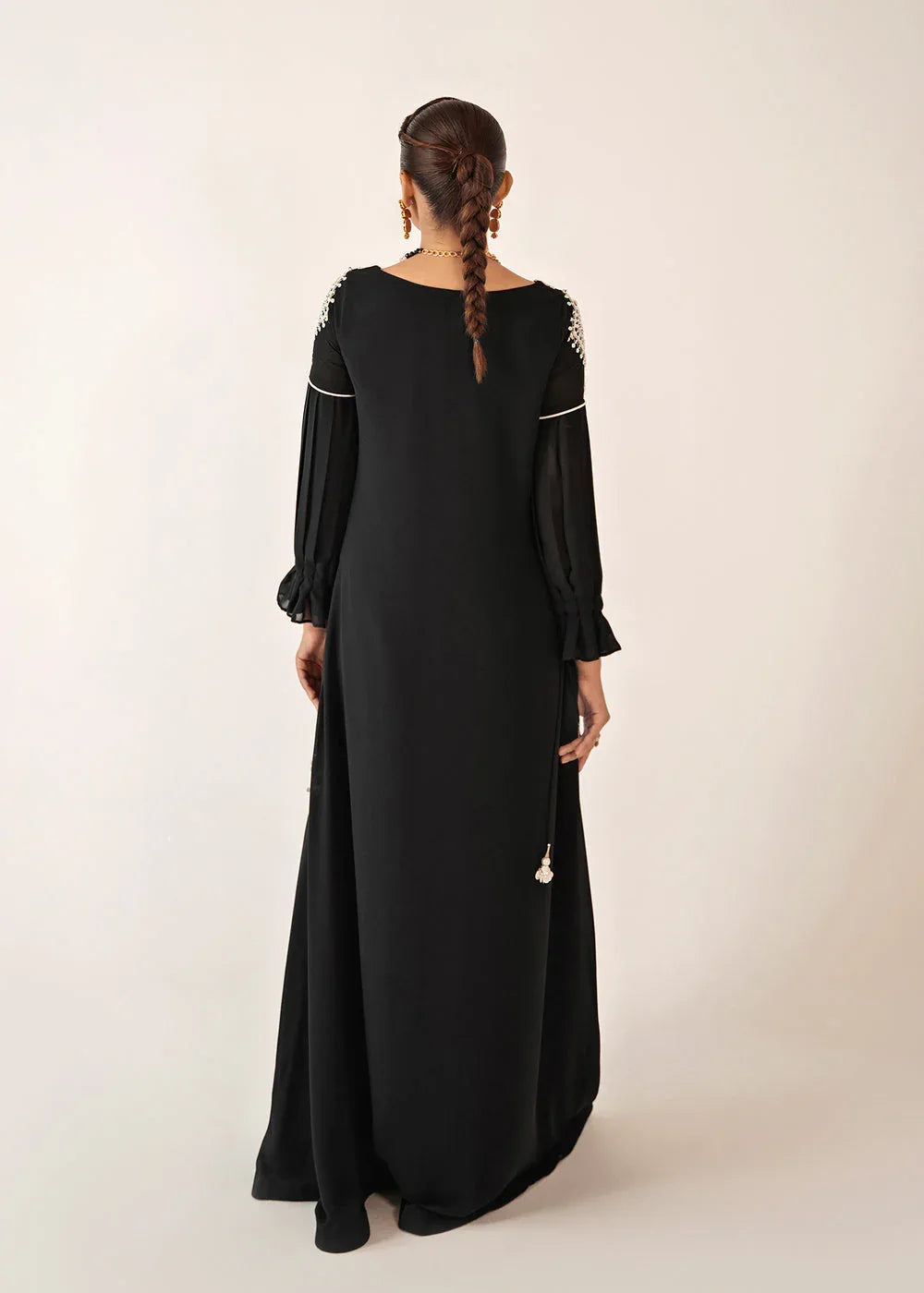 Dastoor | Euphoria Luxury Pret 24 | Noir - Rang-e-Khaas