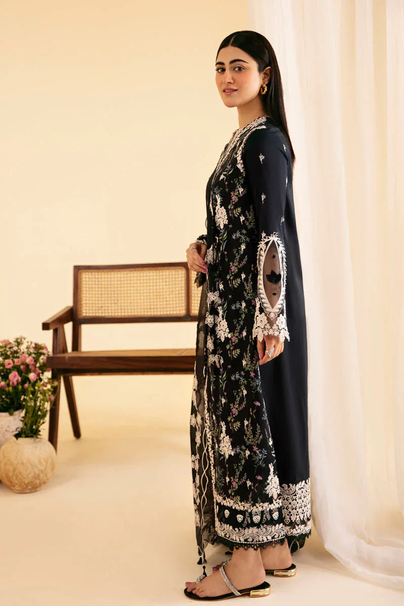 Qalamkar | Qlinekari Luxury Lawn | SQ-03 MARWA - Rang-e-Khaas