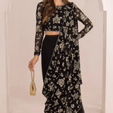 Jazmin | Formals Collection | EMBROIDERED CHIFFON UC-3021