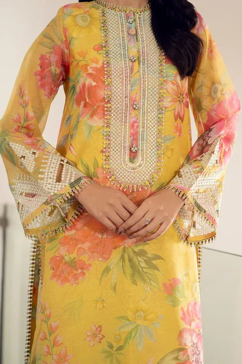 Baroque | Luxury Pret 24 | COTTON PATTI UF-509 - Rang-e-Khaas