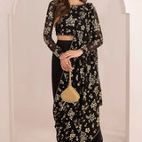 Jazmin | Formals Collection | EMBROIDERED CHIFFON UC-3021