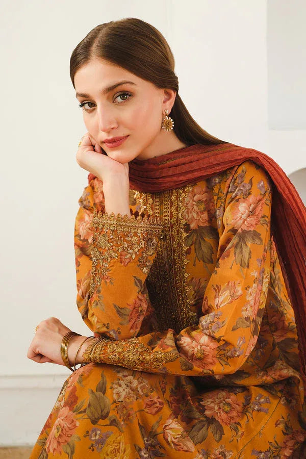 Baroque | Luxury Pret 24 | LAWN UF-653 - Rang-e-Khaas