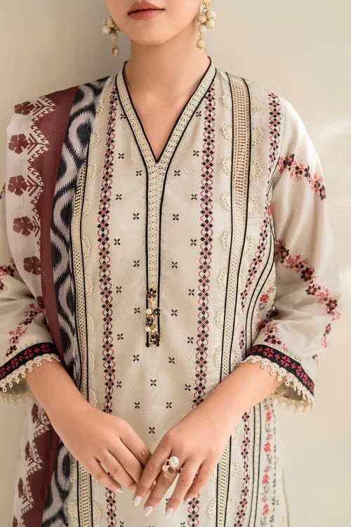 Baroque | Luxury Pret 24 | LAWN UF-678 - Rang-e-Khaas
