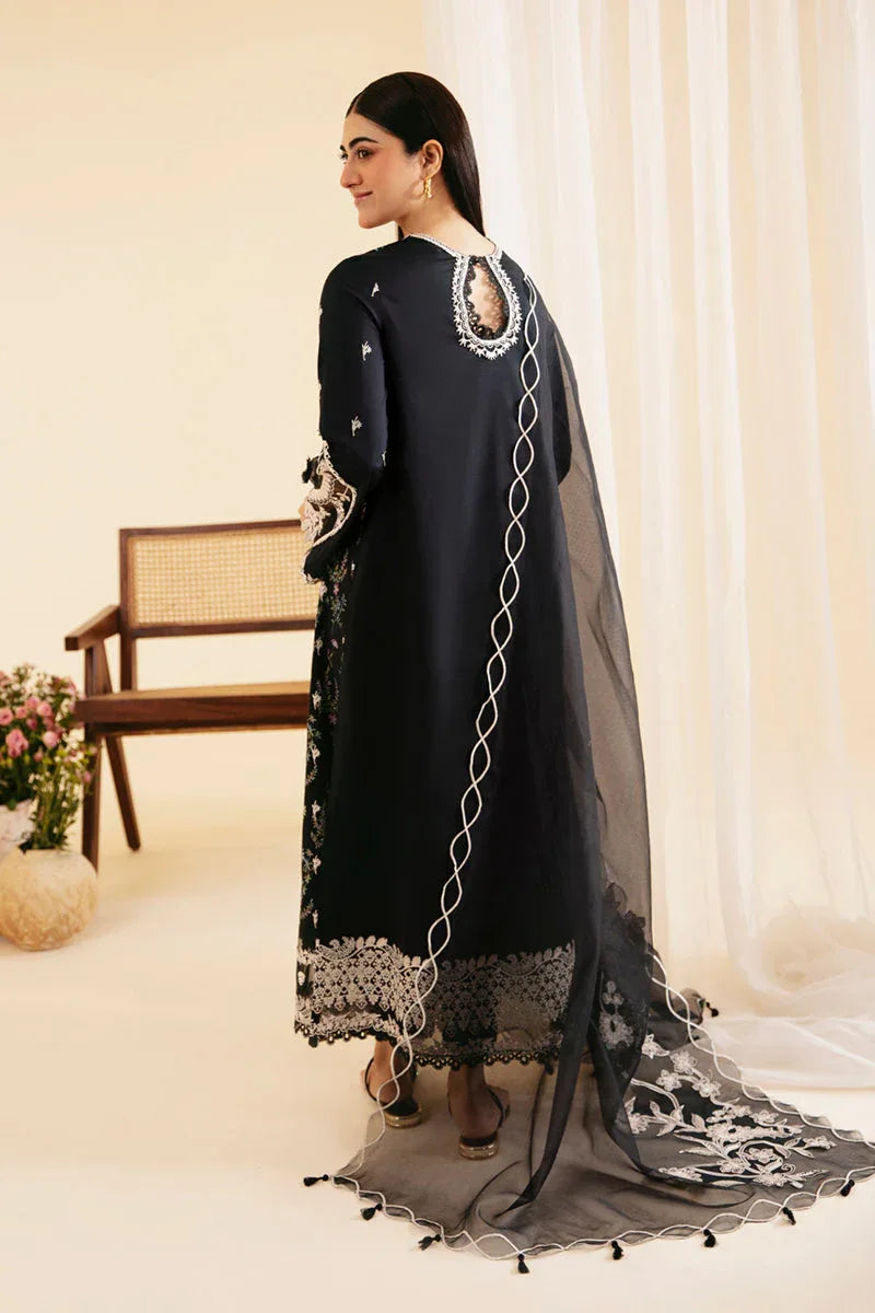 Qalamkar | Qlinekari Luxury Lawn | SQ-03 MARWA - Rang-e-Khaas