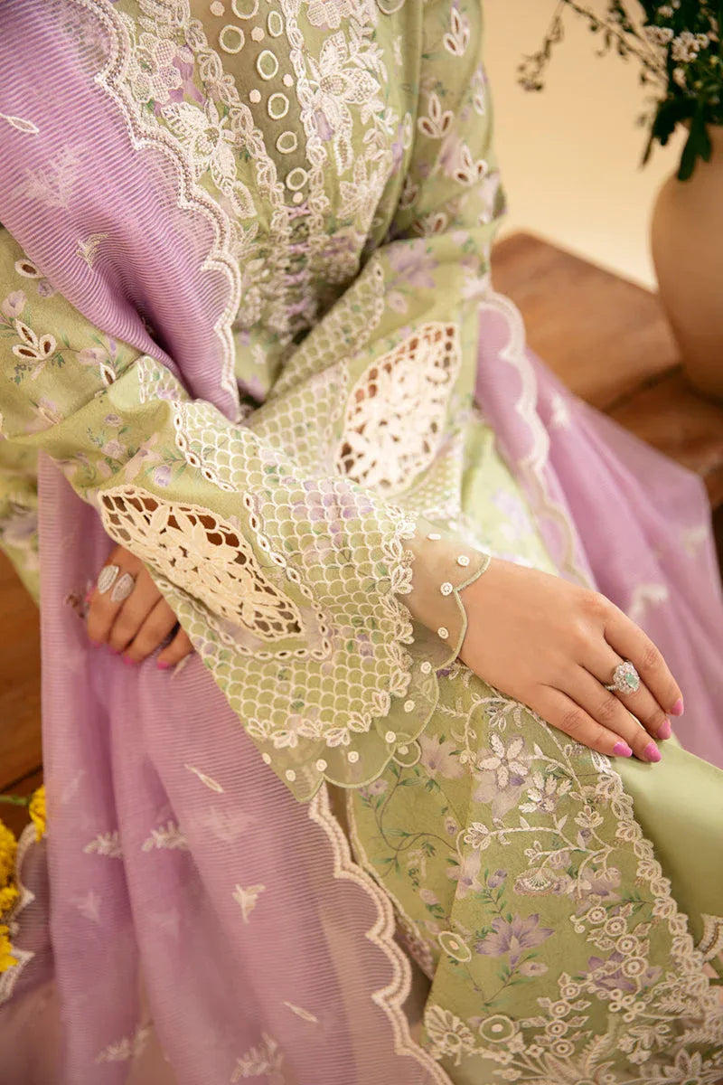 Qalamkar | Qlinekari Luxury Lawn | SQ-10 VEHJA - Rang-e-Khaas