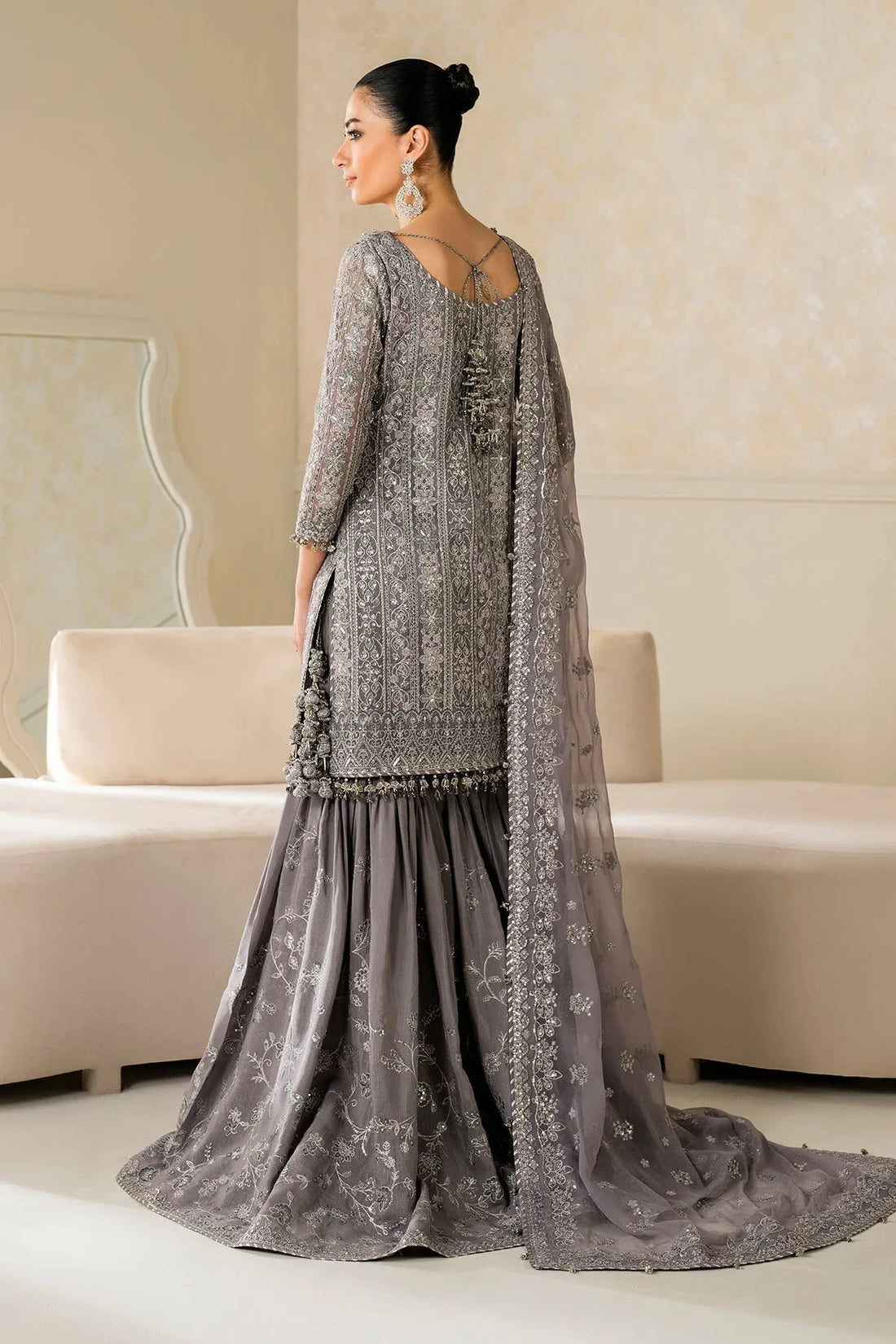 Baroque | Formal Collection |  UF-4161 - Rang-e-Khaas