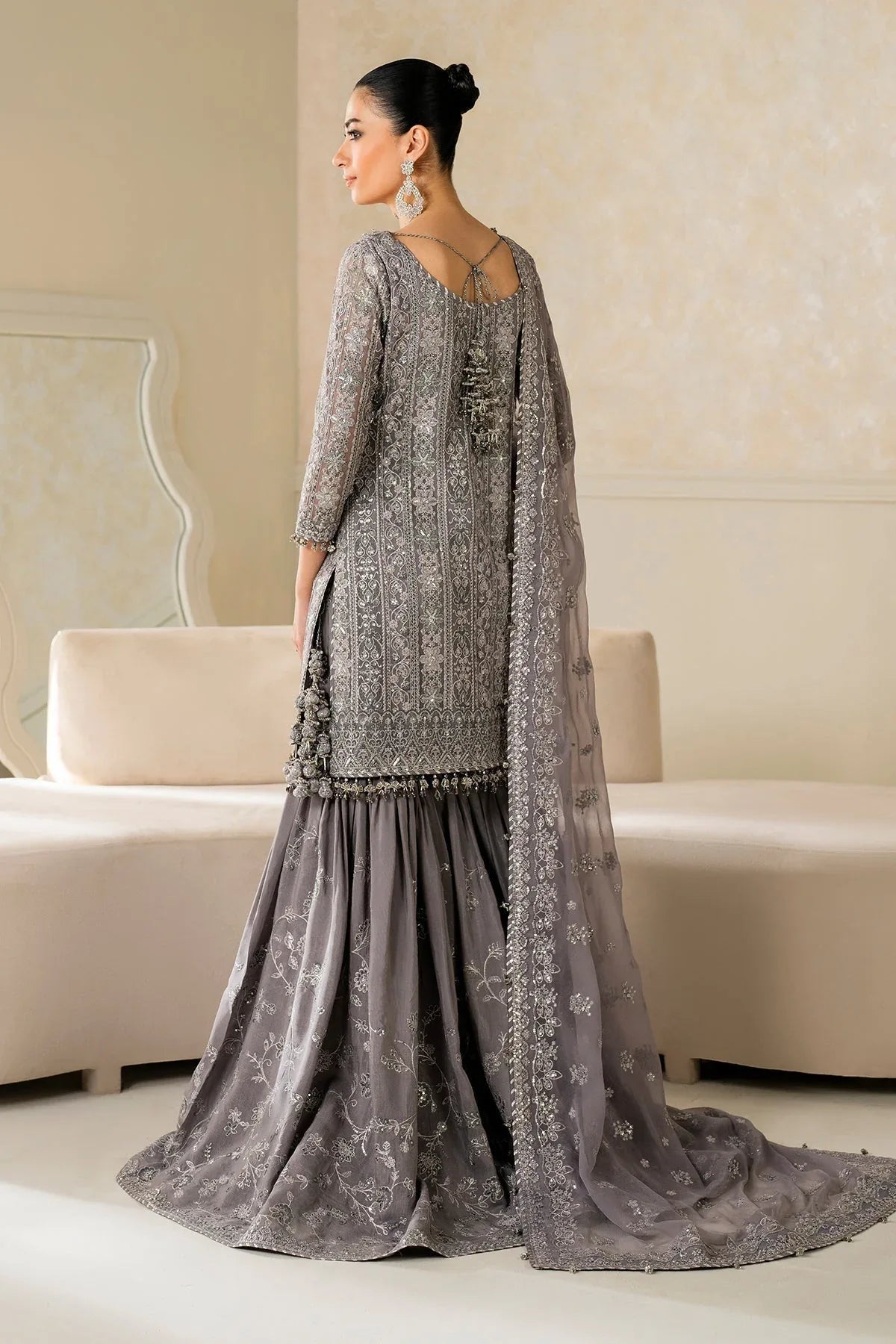 Baroque | Formal Collection |  UF-4161 - Rang-e-Khaas