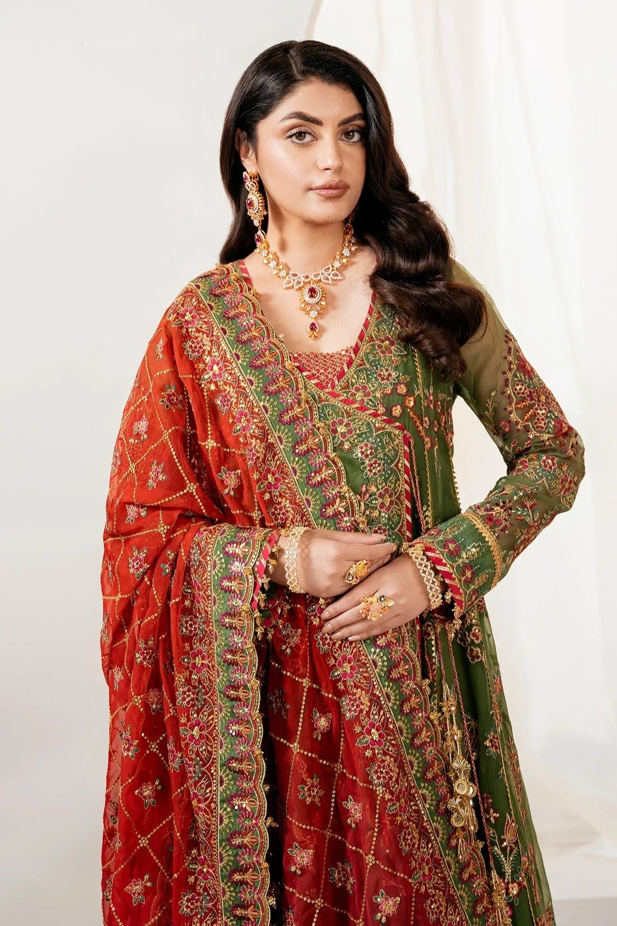 Baroque | Formal Collection | UF-4037 - Rang-e-Khaas