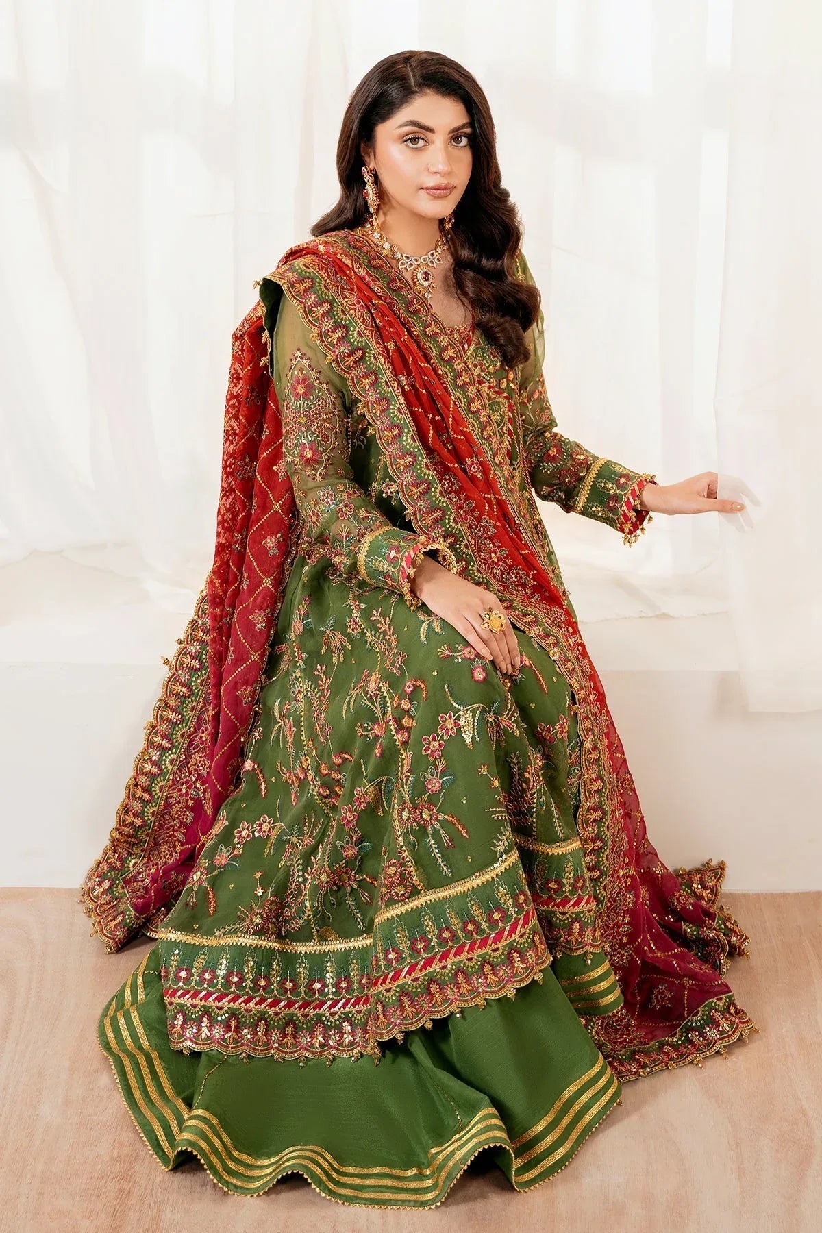 Baroque | Formal Collection | UF-4037 - Rang-e-Khaas