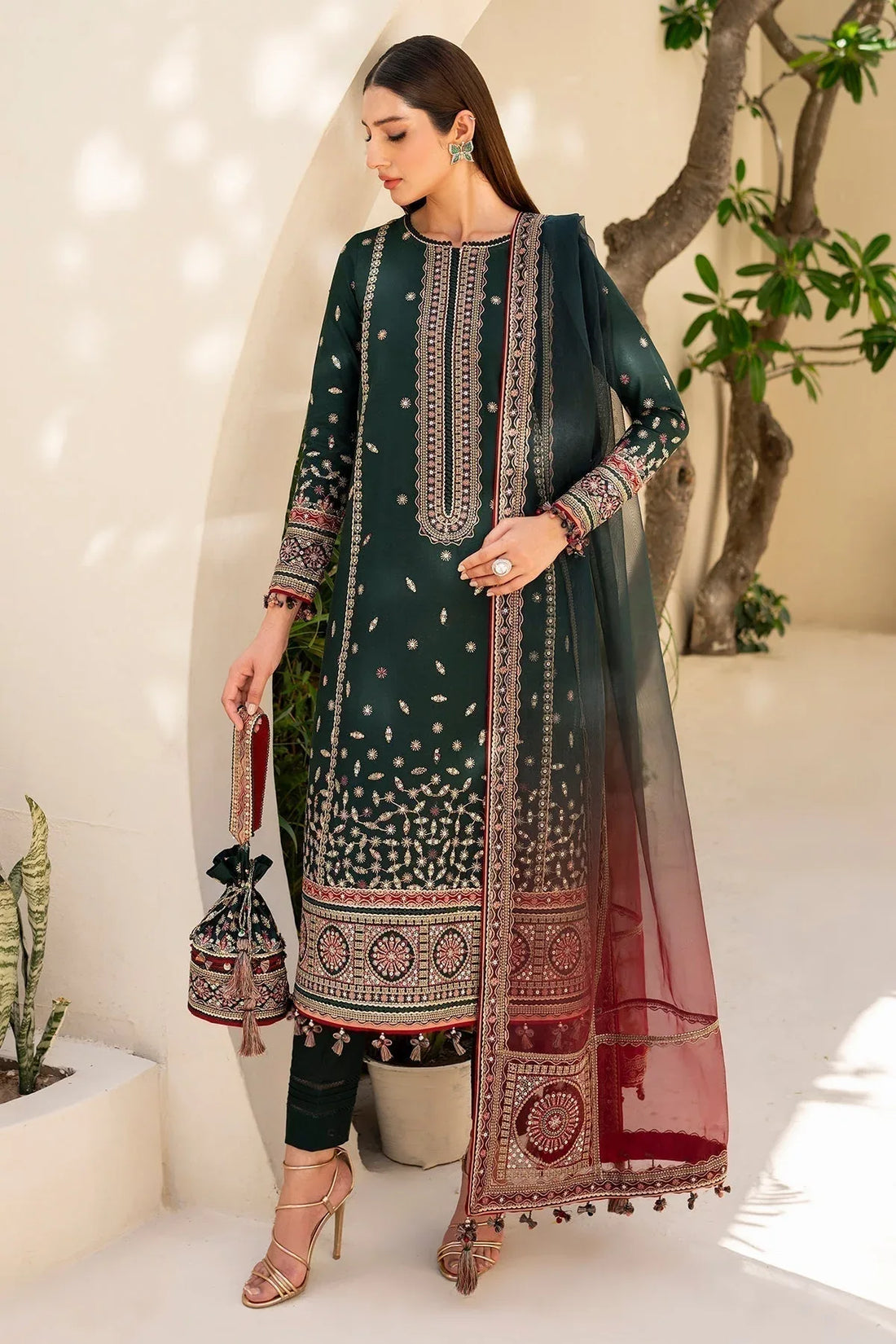 Jazmin | Irish Lawn SS 24 | D9 - Rang-e-Khaas