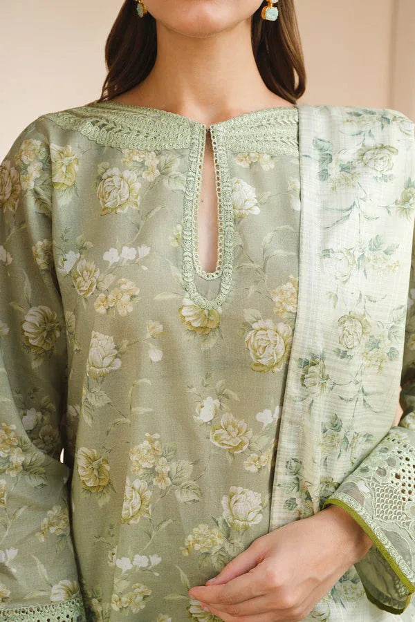 Baroque | Luxury Pret 24 | LAWN UF-654 - Rang-e-Khaas