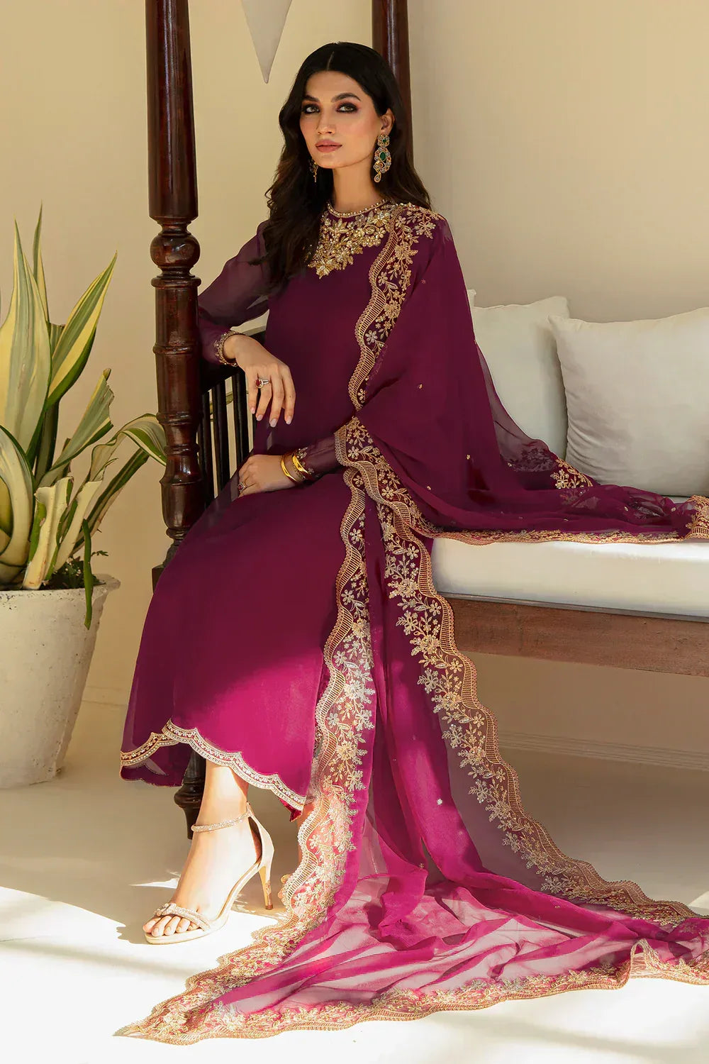 Baroque | Formals Collection | PR-829 - Rang-e-Khaas