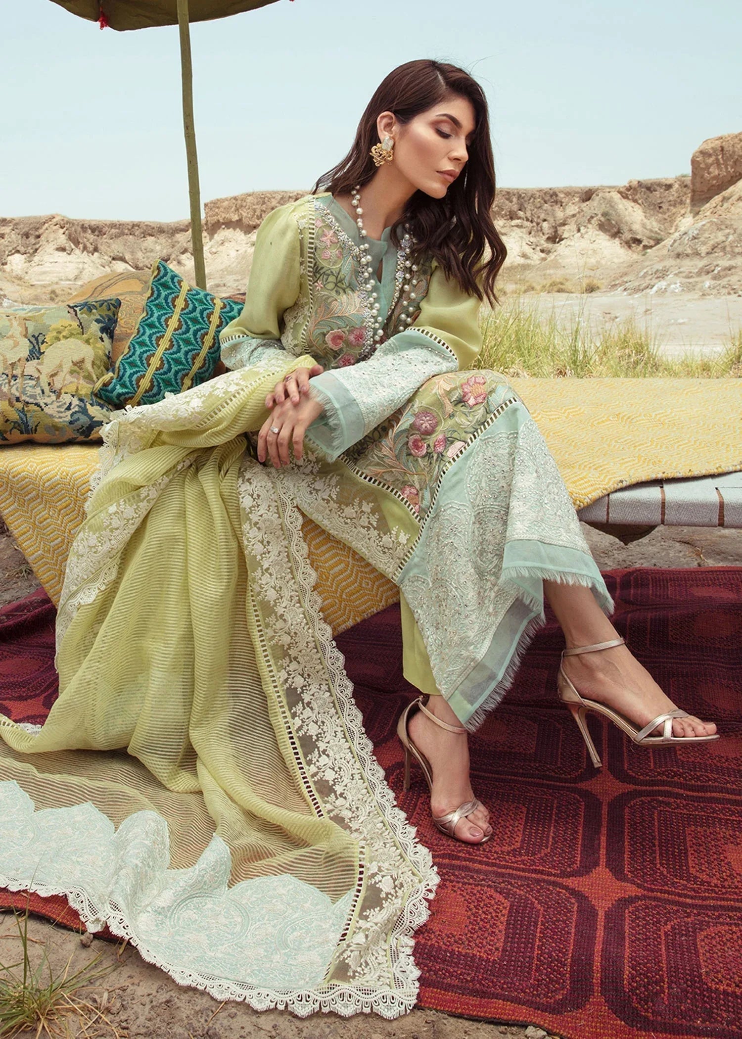 Saira Shakira | Luxury Pret | Aurora - Rang-e-Khaas