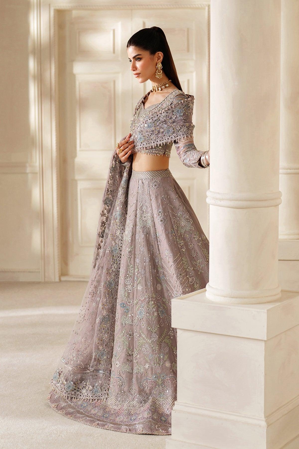 EMBROIDERED NET CH14-04 STITCHED