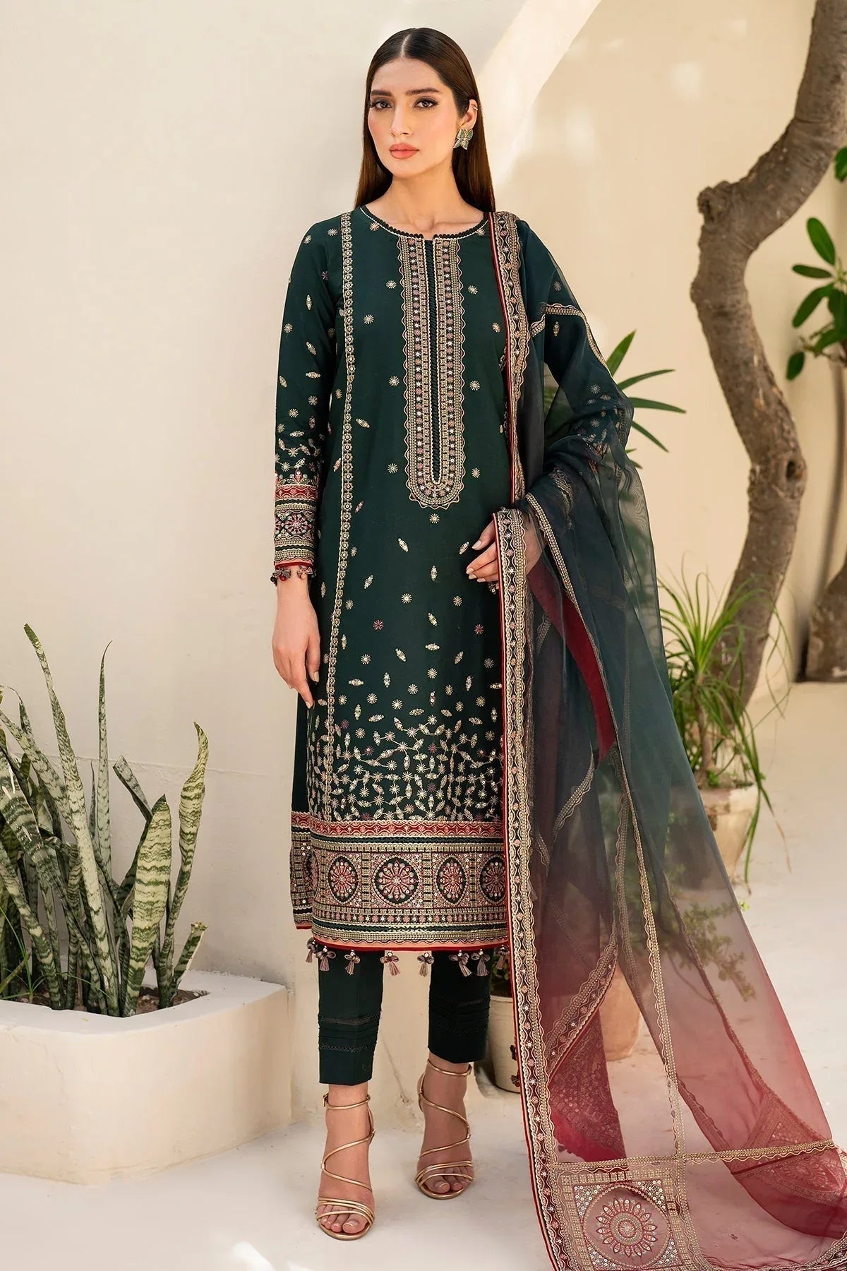 Jazmin | Irish Lawn SS 24 | D9 - Rang-e-Khaas