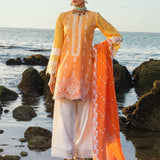 Zainab Chottani Embroidered Chikankari Lawn 3Pc Suit ZC-08B
