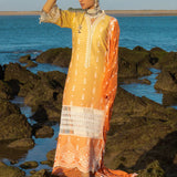Zainab Chottani Embroidered Chikankari Lawn 3Pc Suit ZC-08B