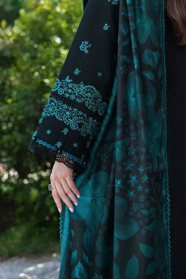 Farasha | Eminence Khaddar 25 | Sepia - Rang-e-Khaas