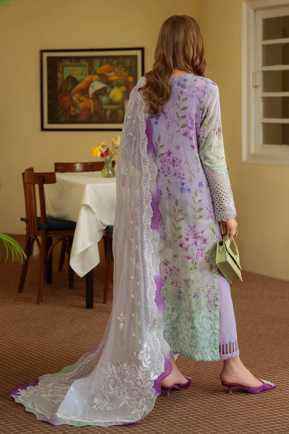 Nureh | Maya Swiss Lawn | NS-148 - Rang-e-Khaas