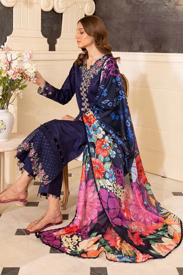 Farasha | Seraya Lawn 24 | INDIGO - Rang-e-Khaas