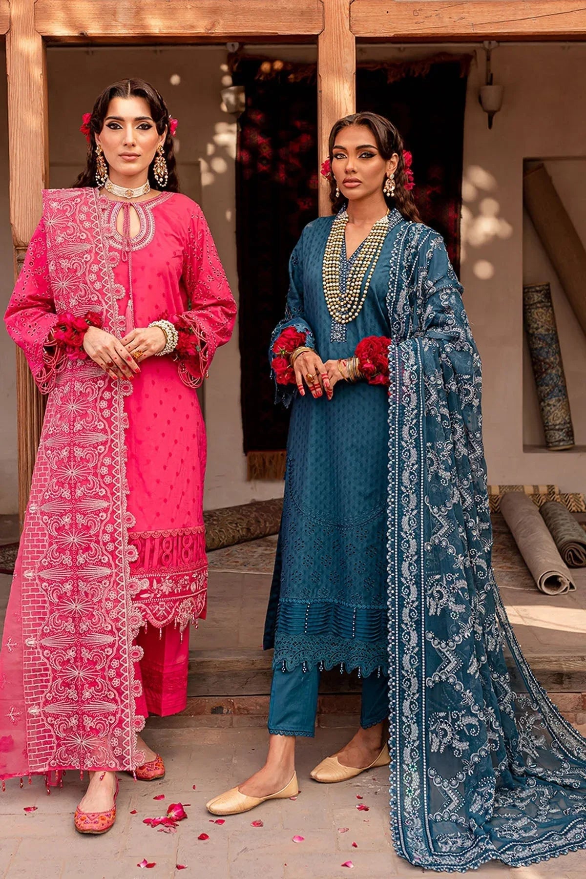 Nureh | Lawn Jacquard | NS-73 - Rang-e-Khaas